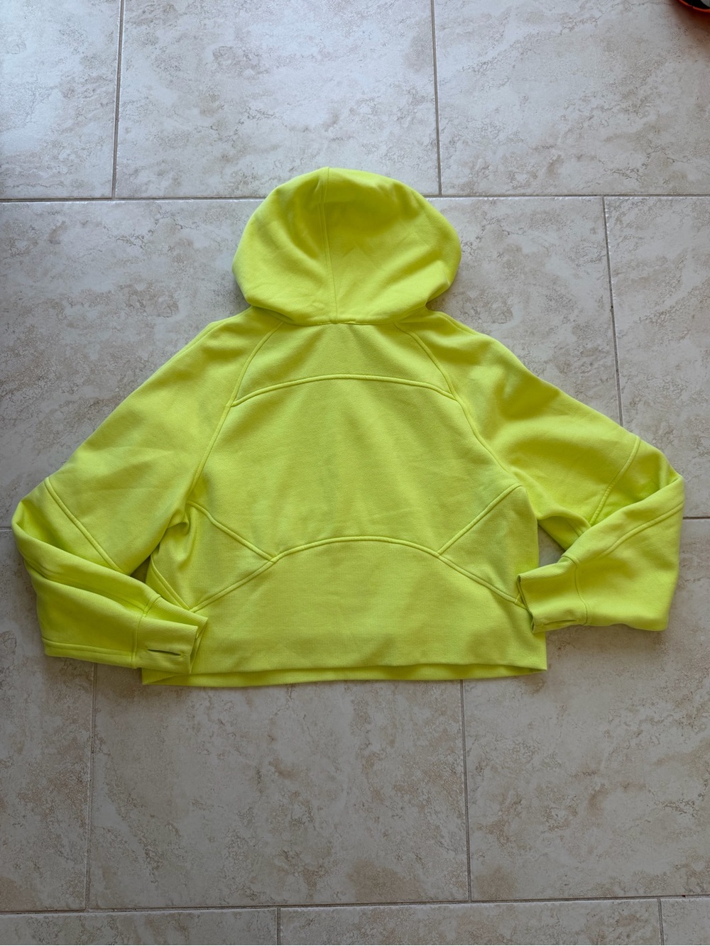 LULULEMON Scuba Oversized 1/2 Zip Hoodie Sweatshirt Medium Large - Picture 4 of 4